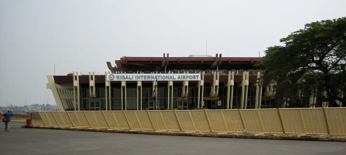 Le terminal de l’aéroport international de Kigali